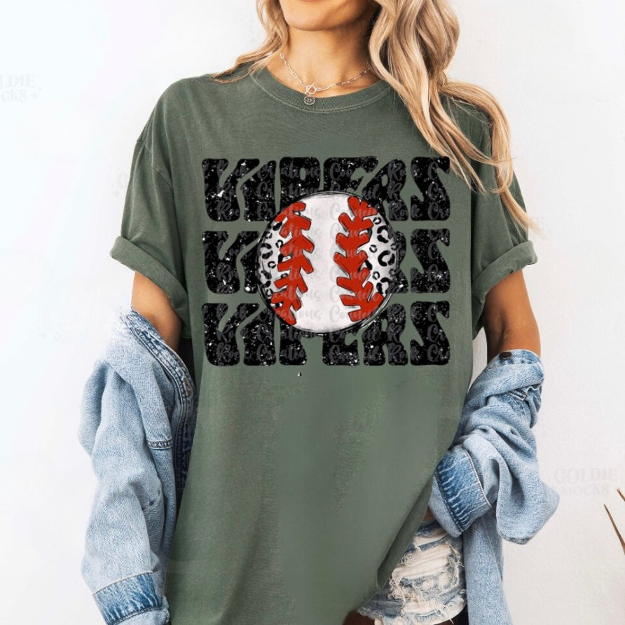 Vipers Baseball tee
