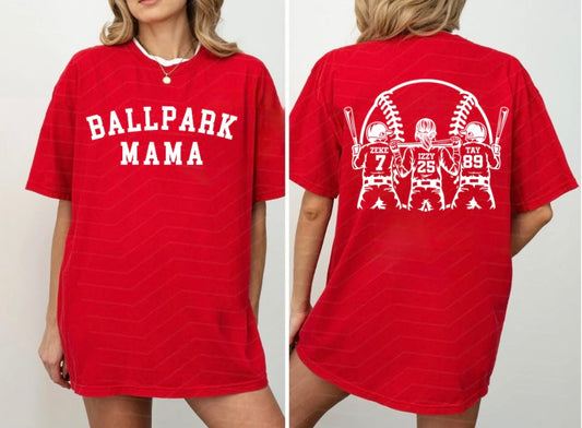 Ballpark Mama (players on back)