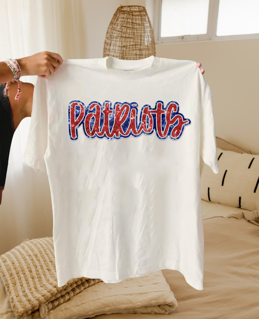 Patriots Faux Sequins