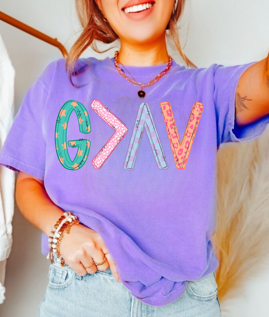 God is Greater than the Ups and Downs