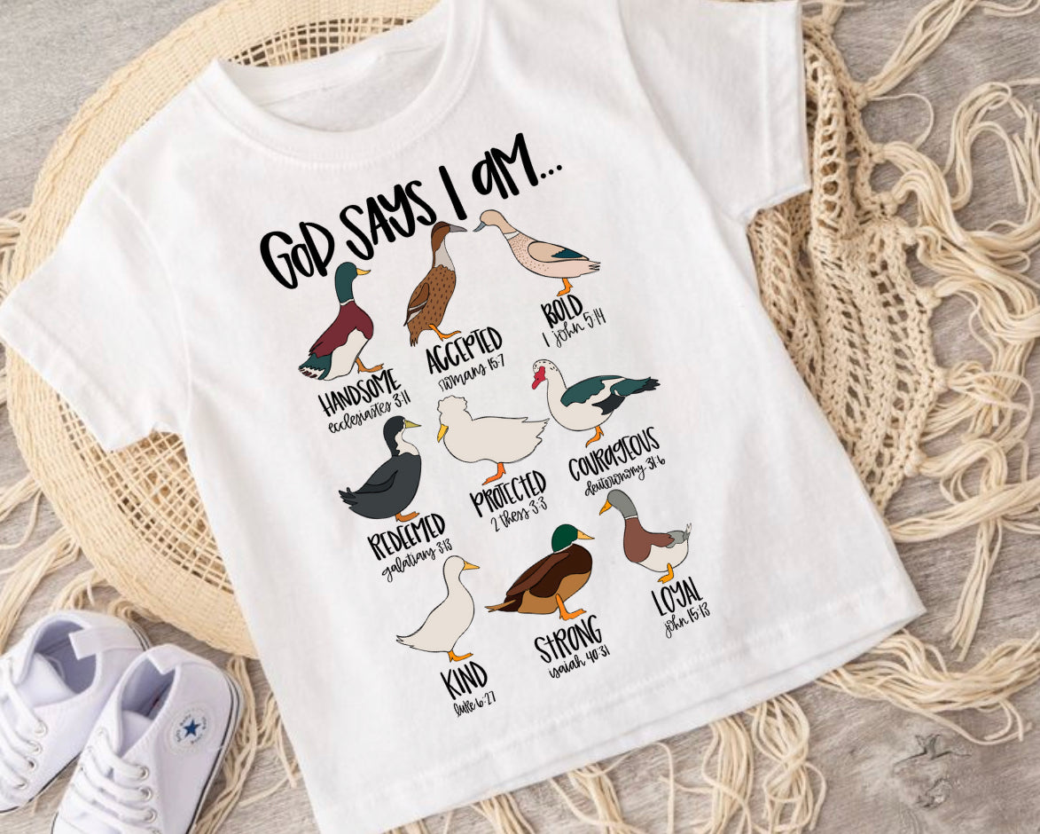 God Says I am (ducks)