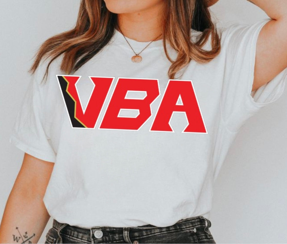 VBA Red logo tee