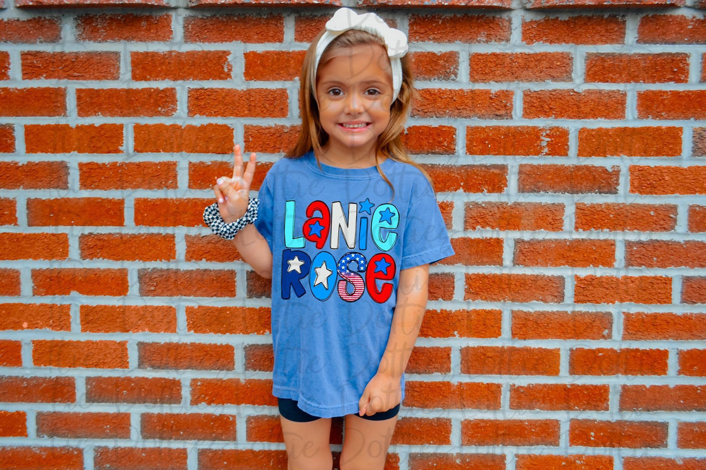 Patriotic themed Personalized tee