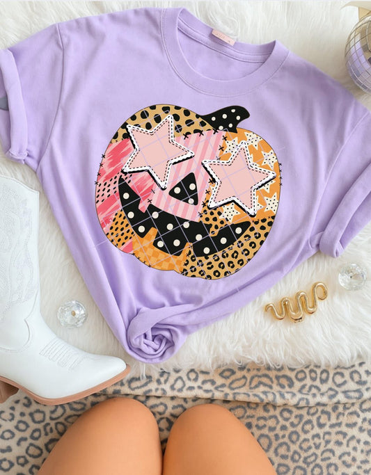 Patchwork Jack-o-lantern