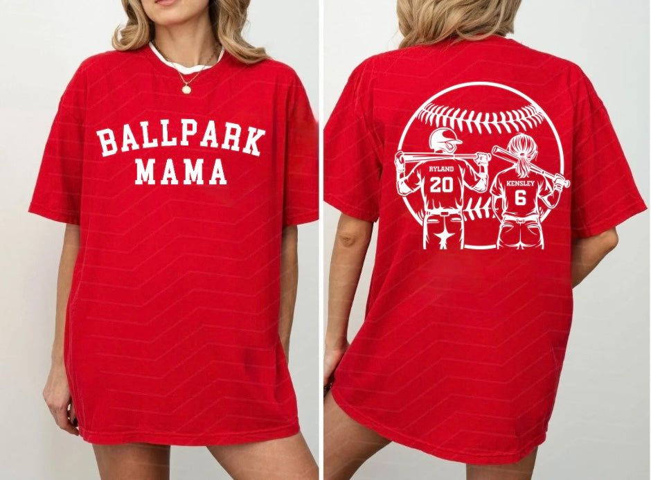 Ballpark Mama (players on back)