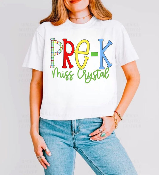 Teacher | Custom Name (Primary)