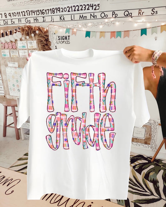 Quilted Floral Grade Level