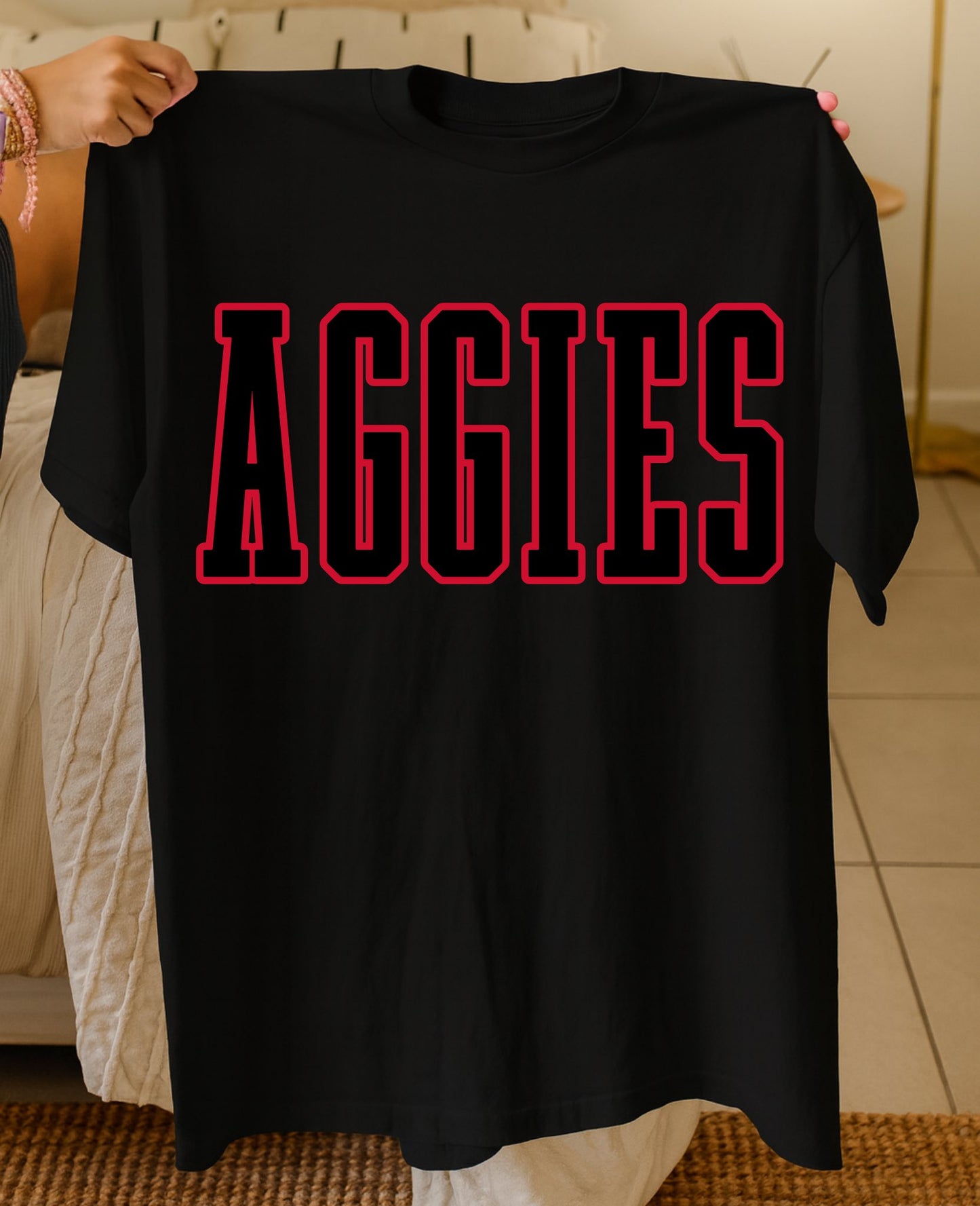 Aggies (red outline)
