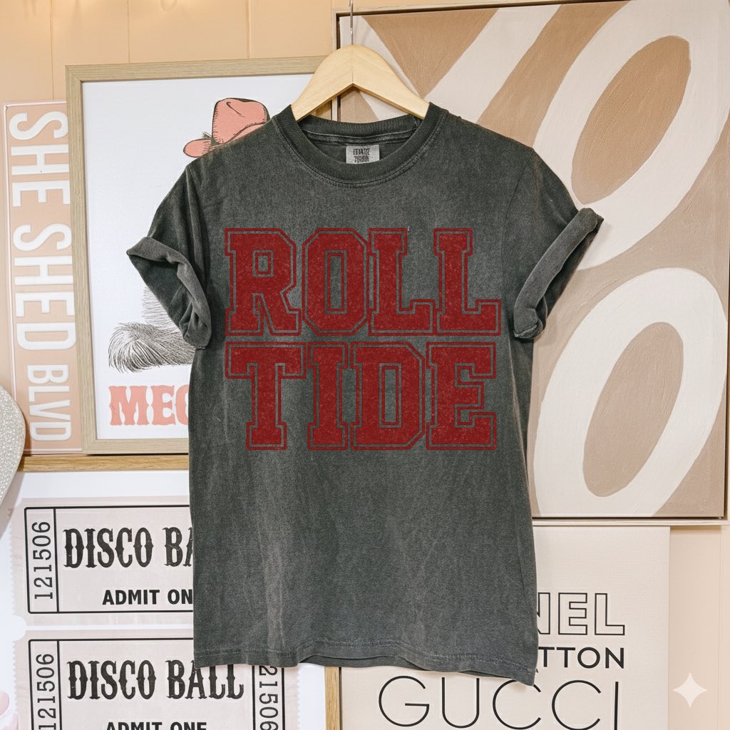 Roll Tide (crimson)