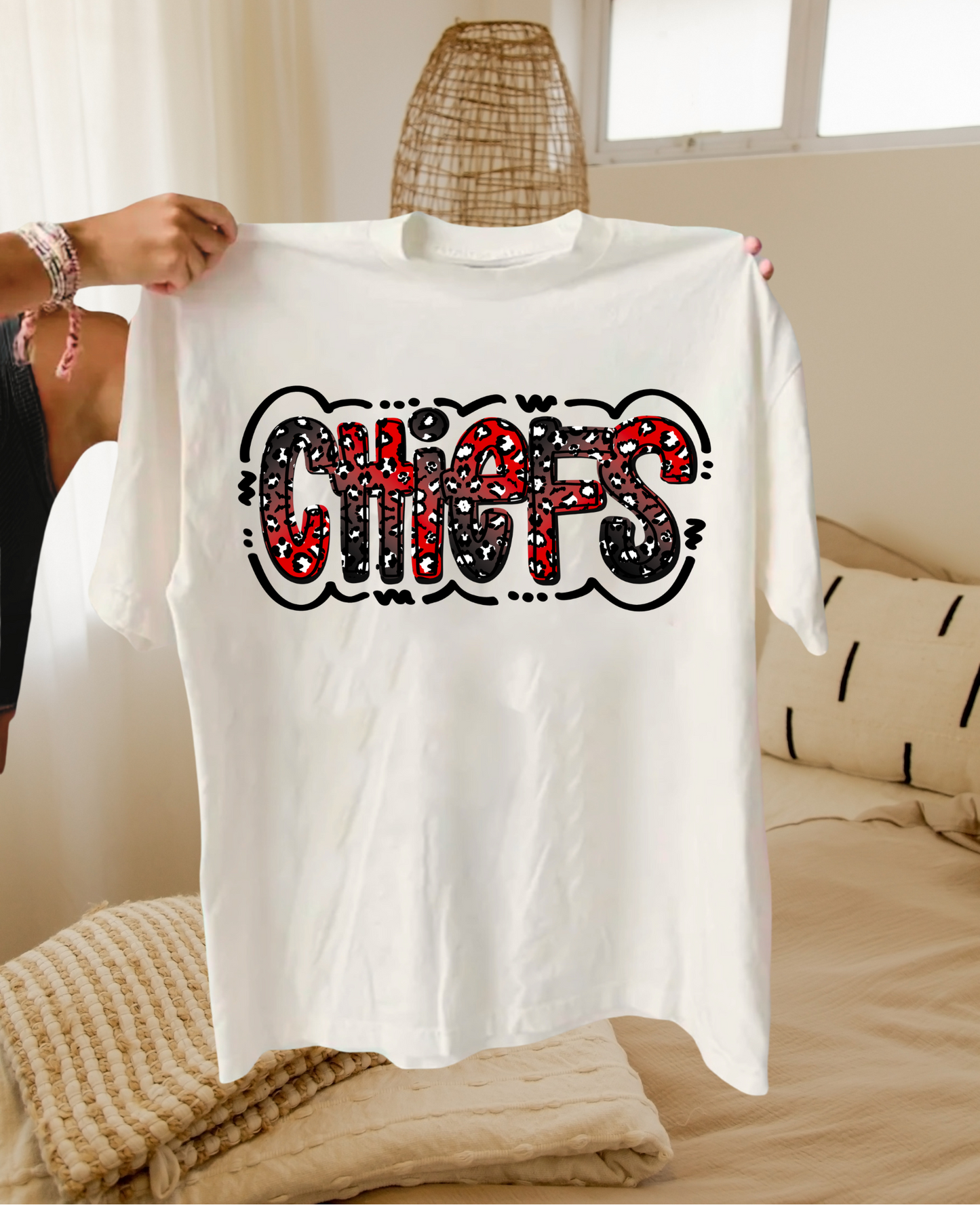 Chiefs (Red & Black Cheetah)
