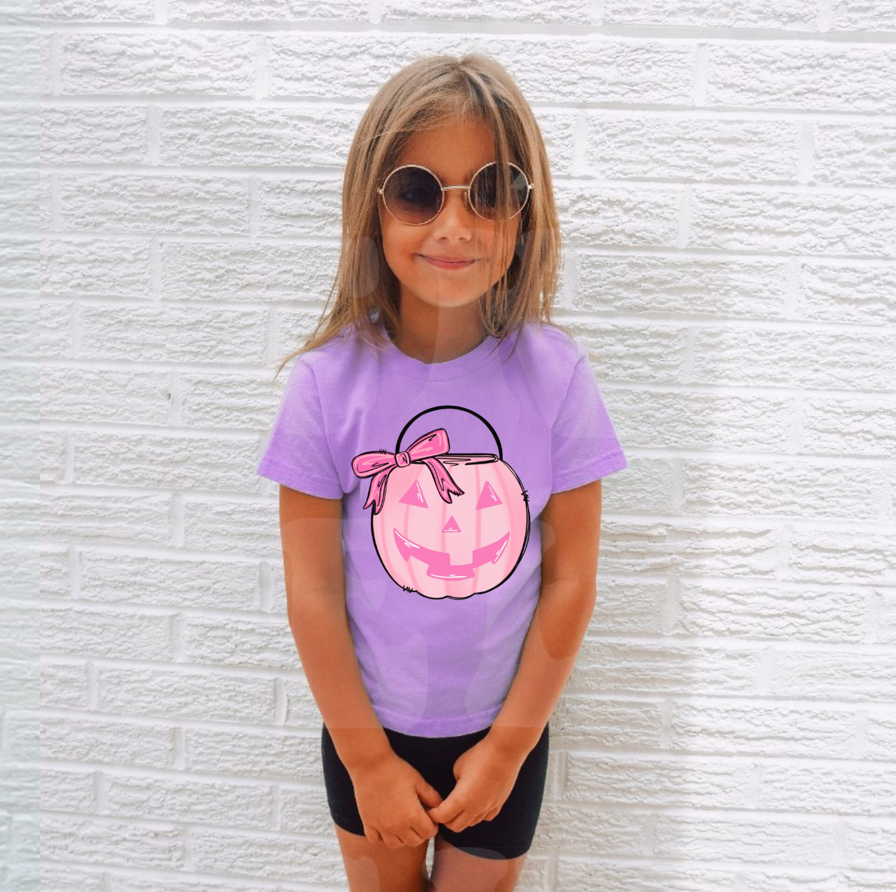 Pink Pumpkin Bucket