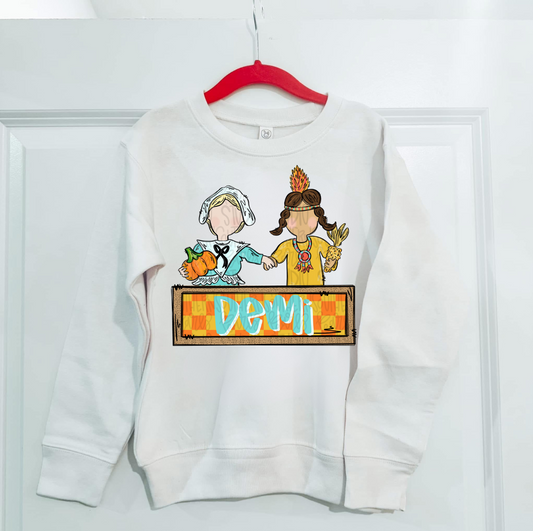 Pilgrim girls (personalized)