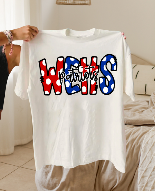 WEHS Patriots (polkadot)