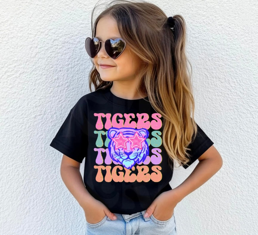 Preppy Mascot - Tigers tee