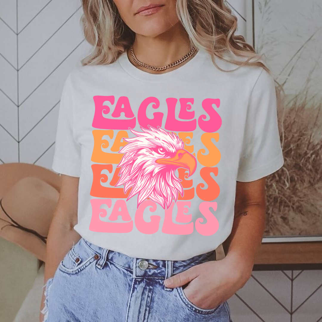Pink Eagles tee