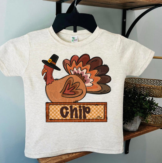 Pilgrim Turkey (personalized)