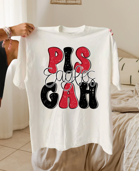 Pisgah Eagles Custom Comfort Colors Tee