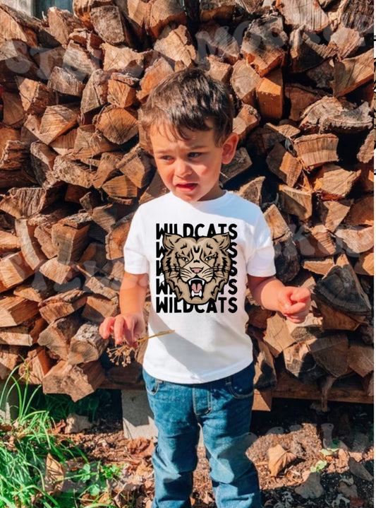Wildcats Mascot tee (Youth)