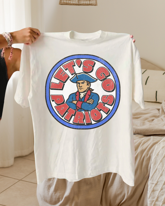 Vintage Let’s Go Patriots