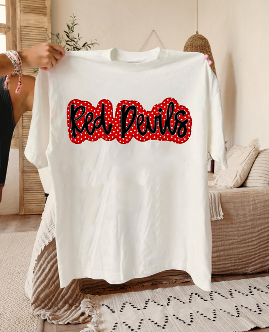 Red Devils (polka dot)