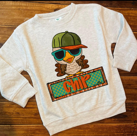 Boy Turkey (personalized)