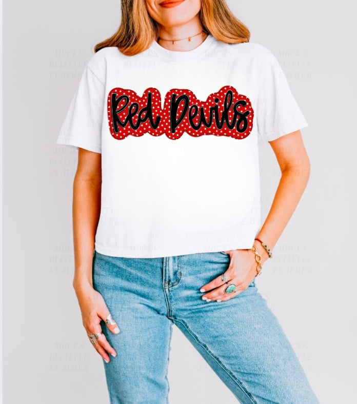 Red Devils (polka dot)