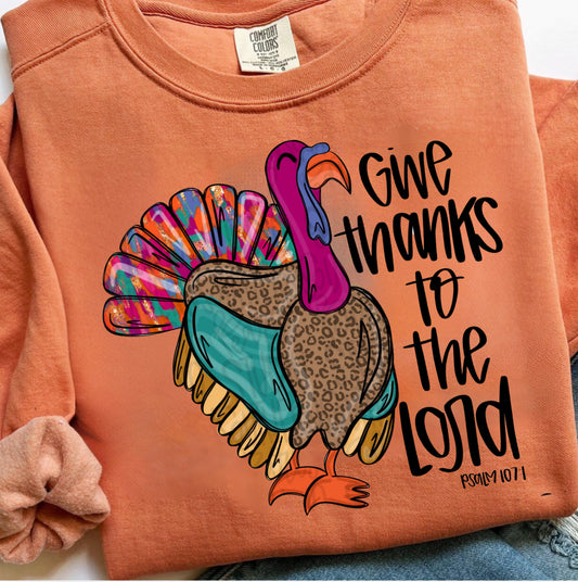 Give Thanks to the Lord