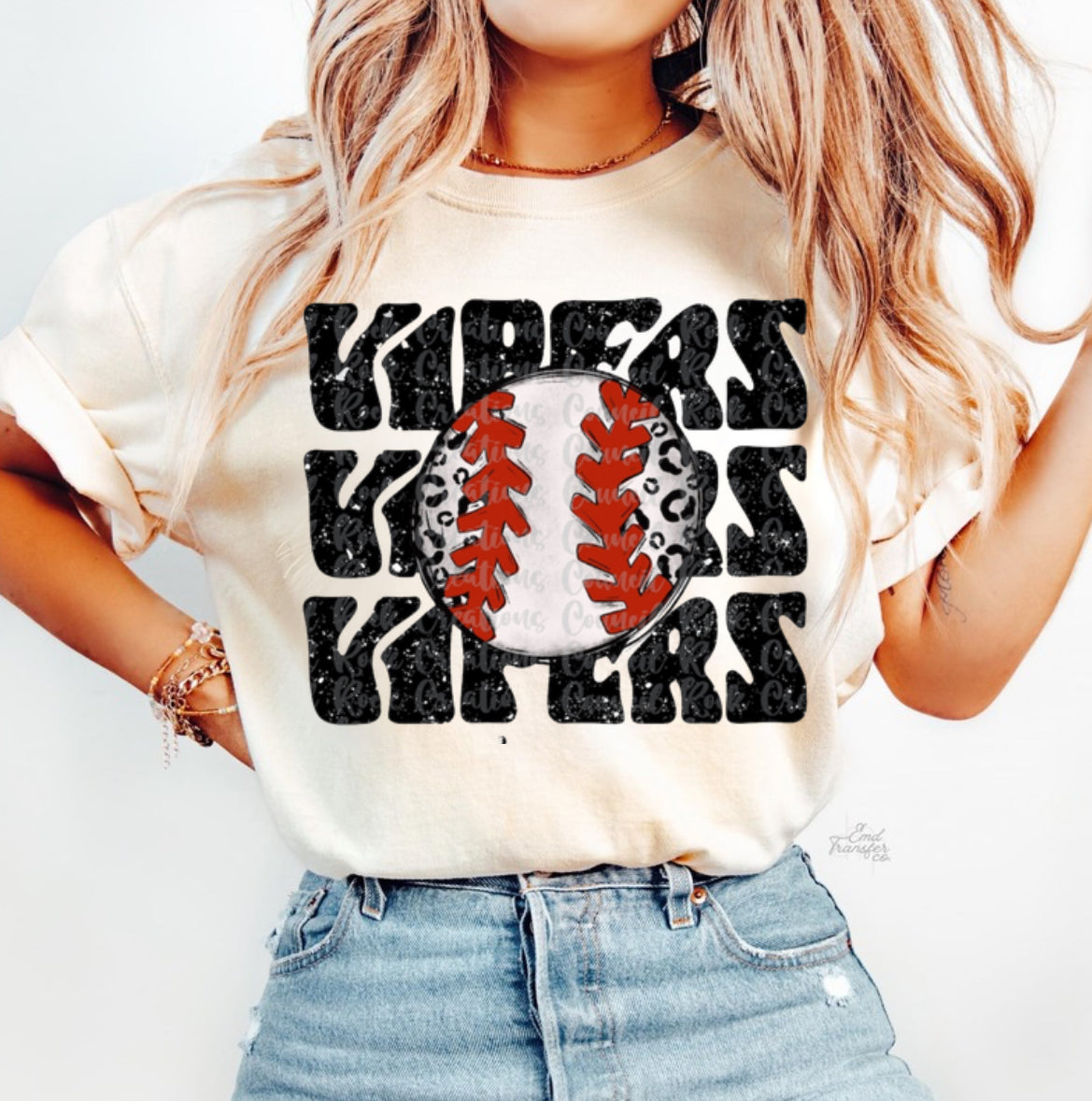 Vipers Baseball tee