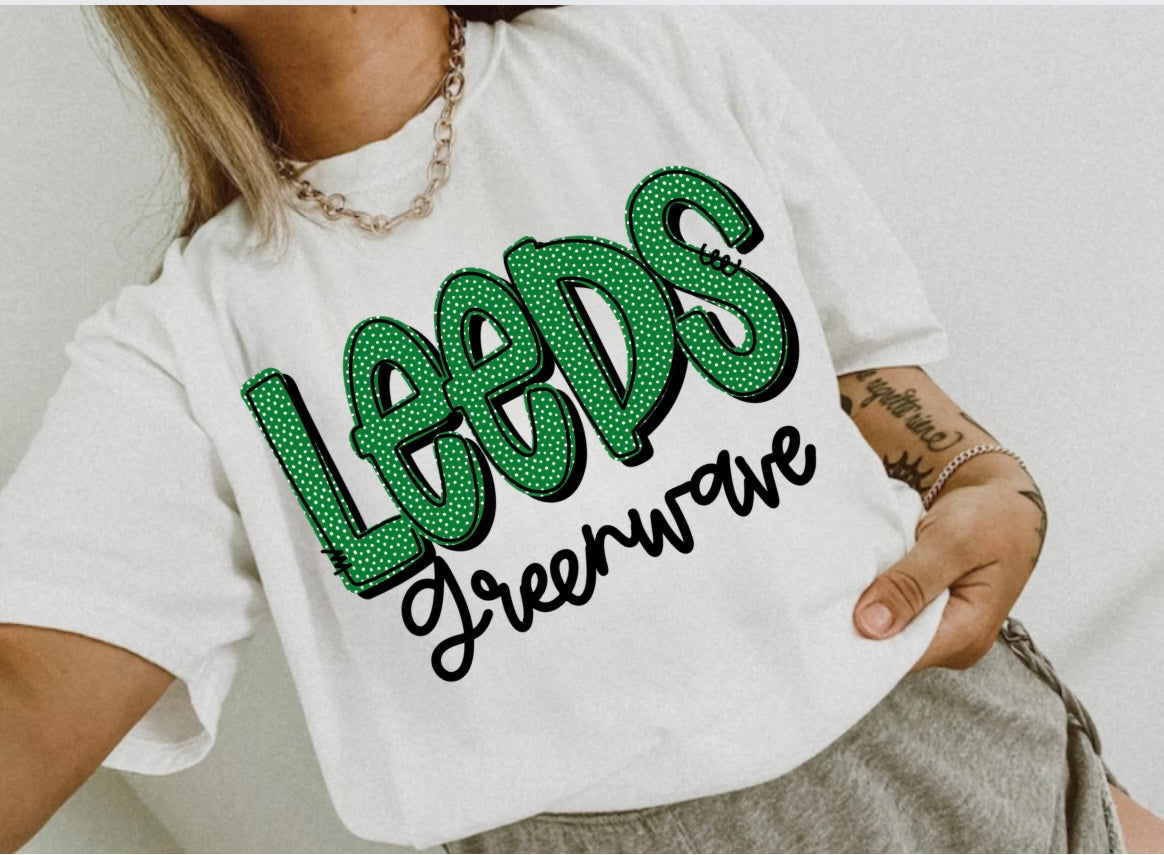 Leeds Greenwave (Polka Dots)