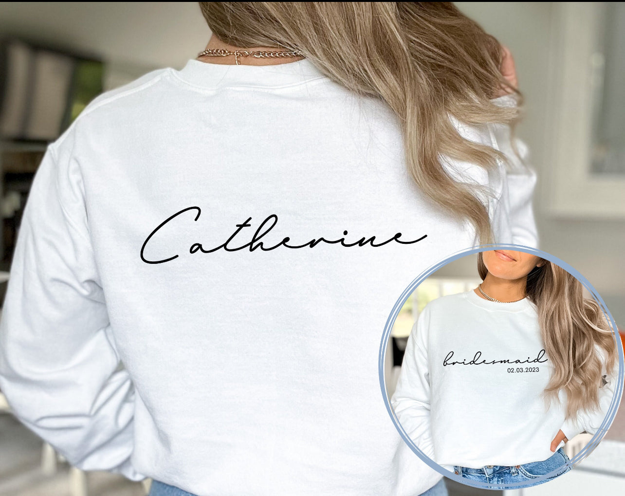Bridesmaid - with custom name