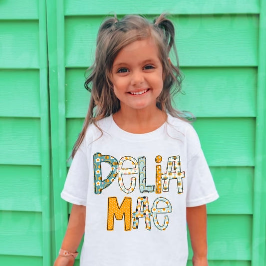 Honey Bee Custom Name (Youth)