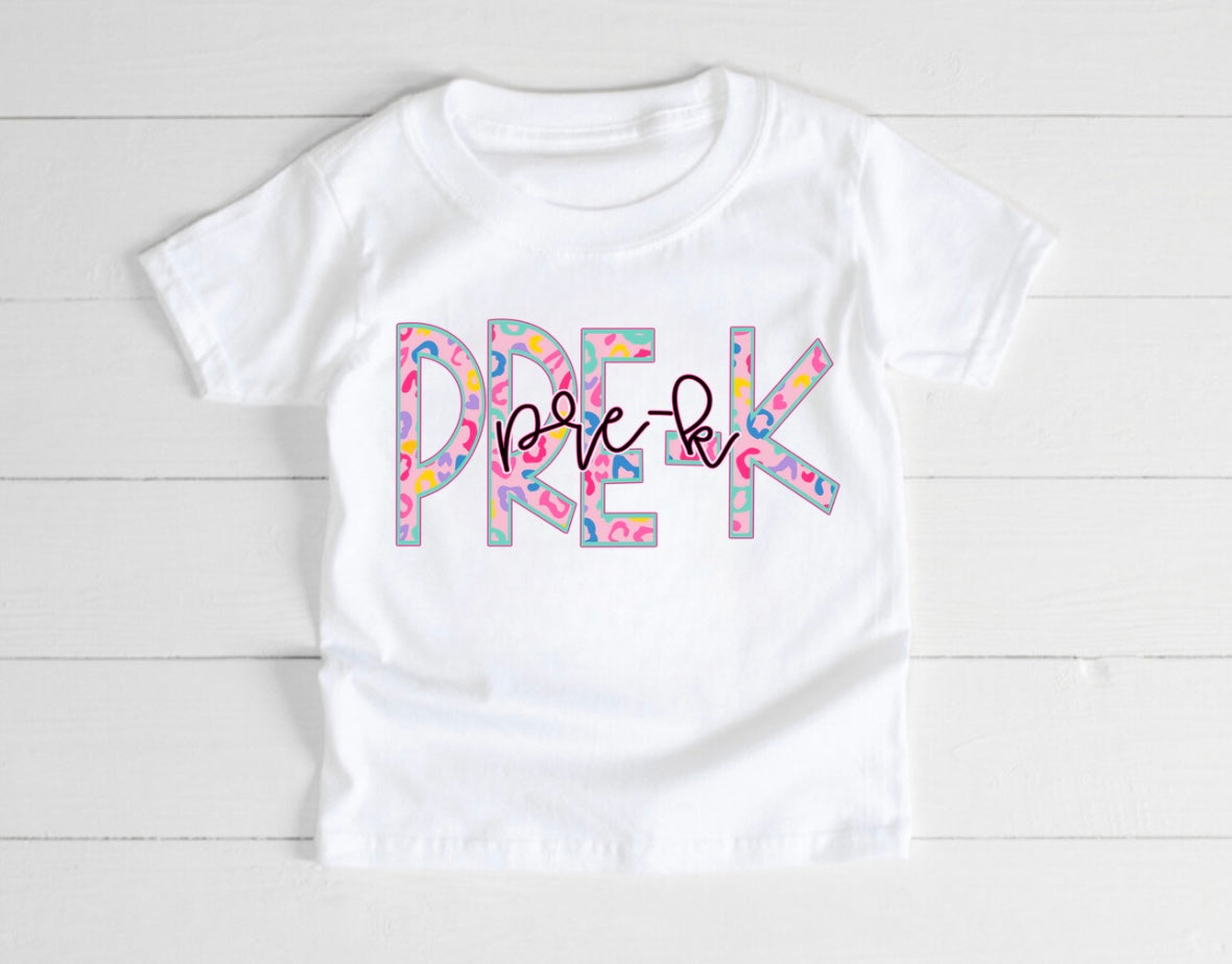 Pre-K Pink Cheetah (Youth)