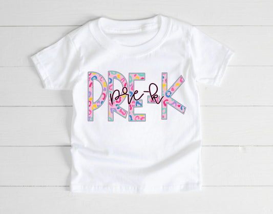 Pre-K Pink Cheetah (Youth)