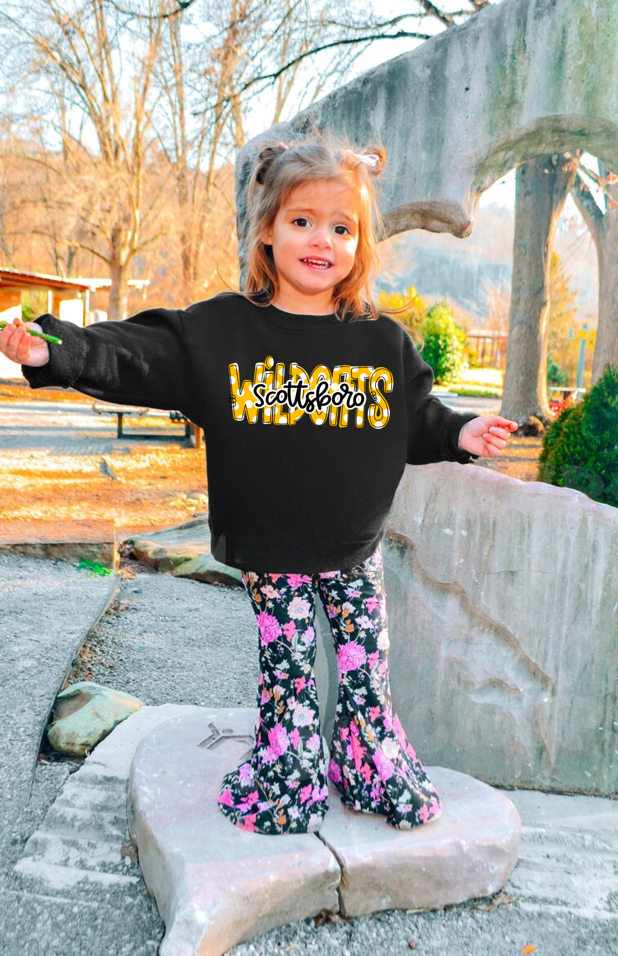 Scottsboro Wildcats polkadot