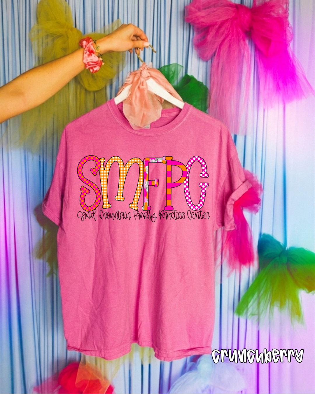 SMFPC (pink & orange mixed print)