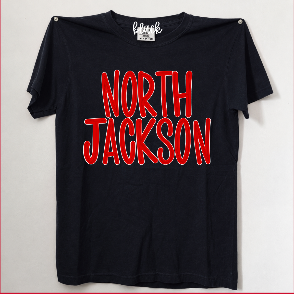 North Jackson Bubble Letter