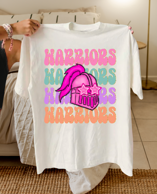 Preppy Mascot - Warriors tee