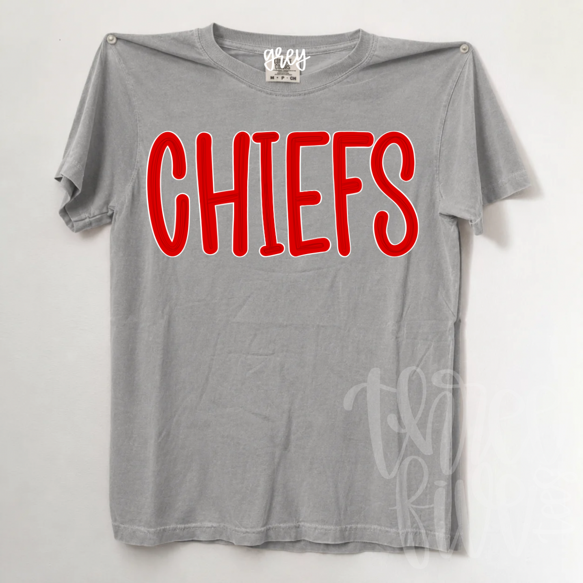 Chiefs Bubble Letter