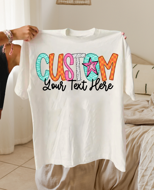 Custom Cosmic Stardust tee