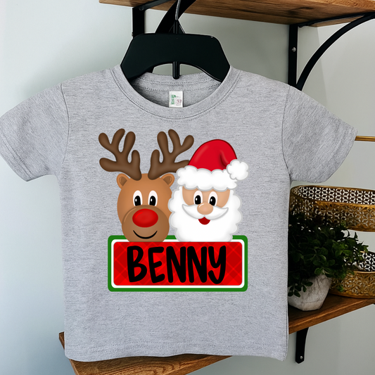 Santa Reindeer (Personalized)