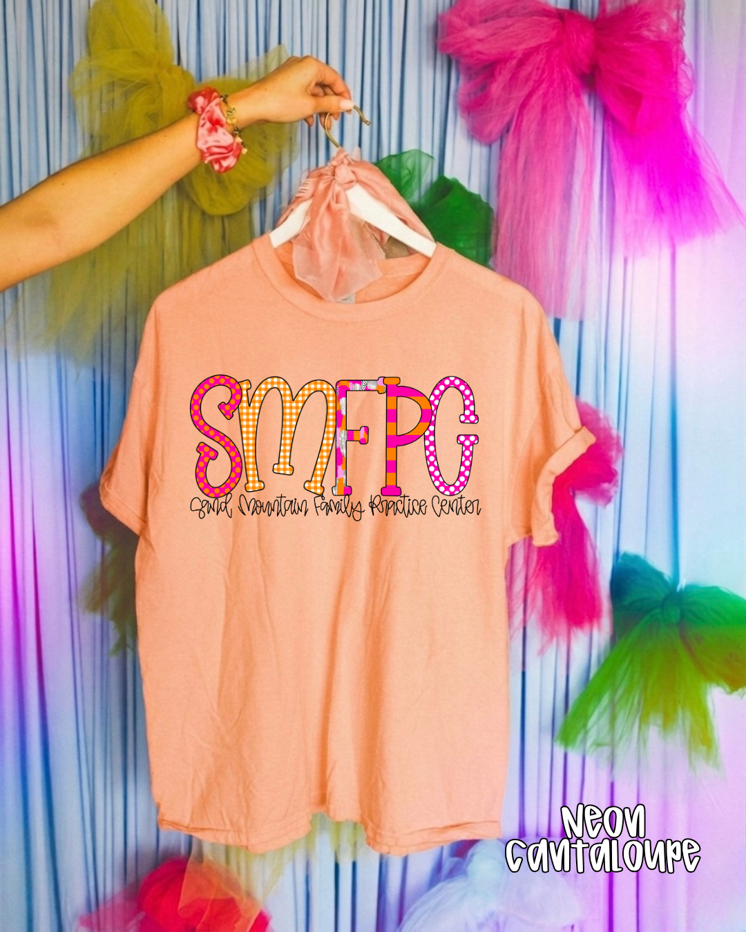 SMFPC (pink & orange mixed print)