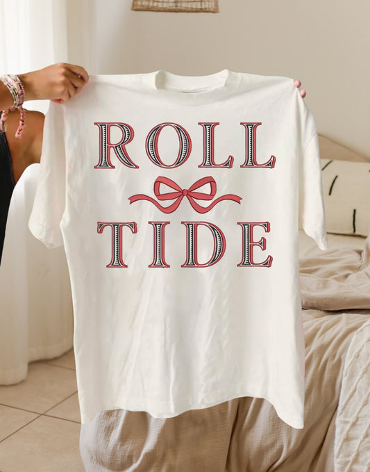 Roll Tide (faux embroidery)
