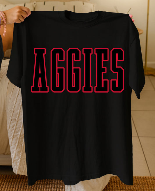 Aggies (red outline)