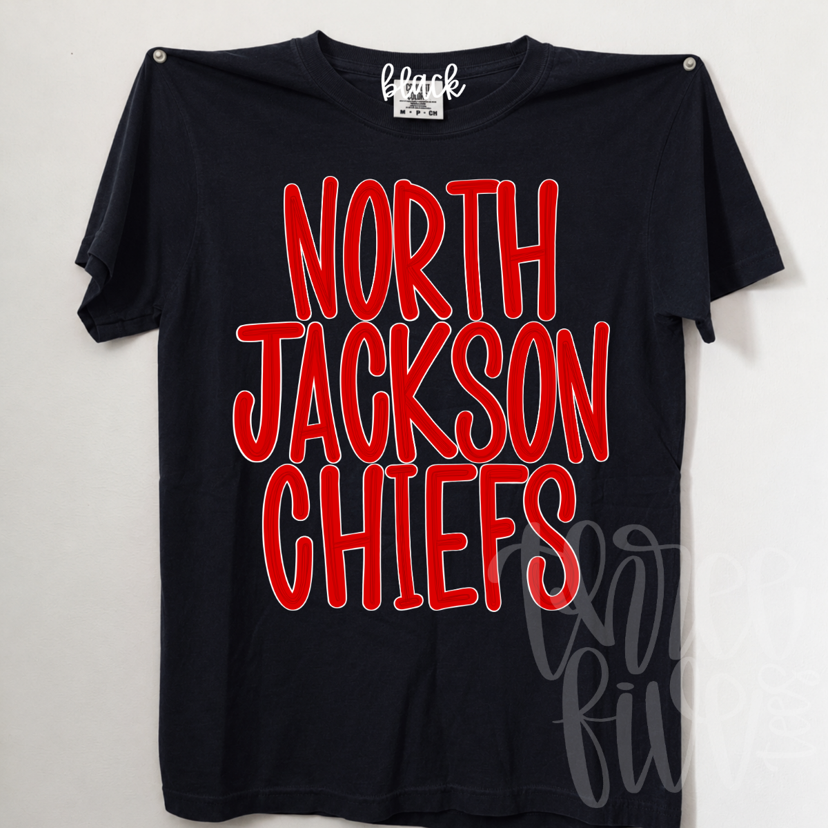 NJ Chiefs Bubble Letter