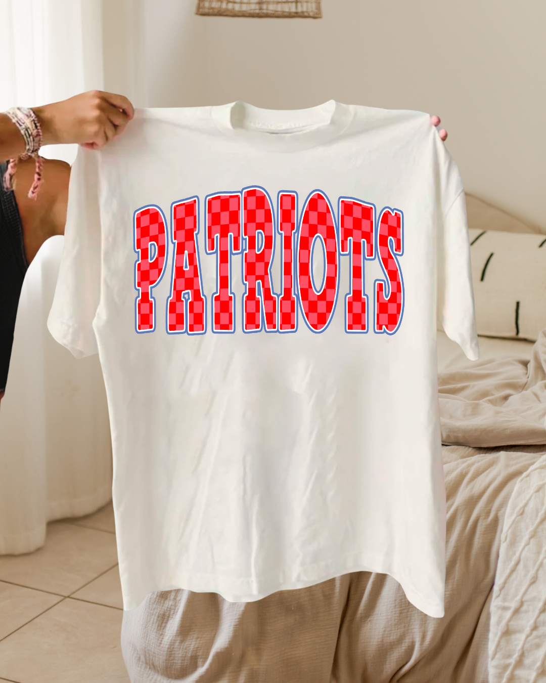 Patriots Red Checkered