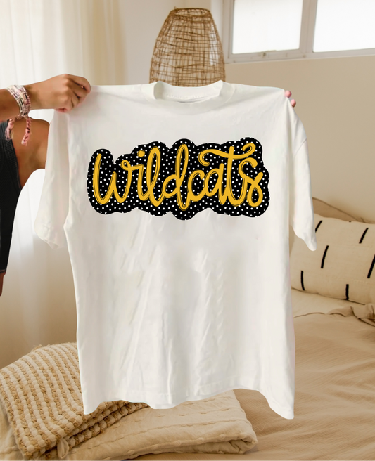 Wildcats Team Dot Design