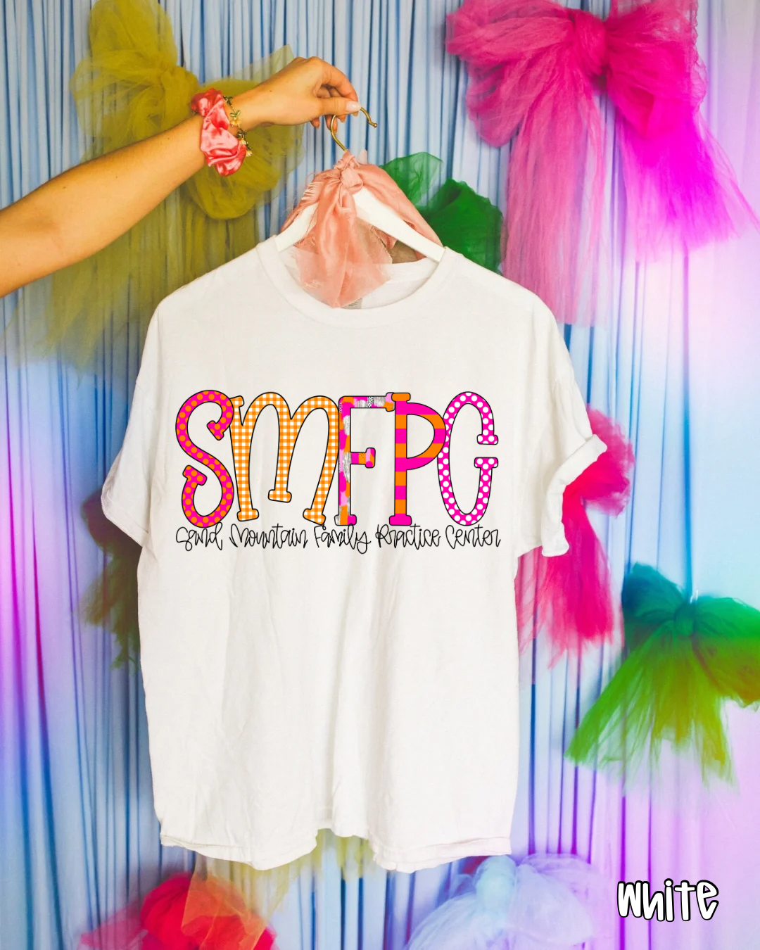 SMFPC (pink & orange mixed print)