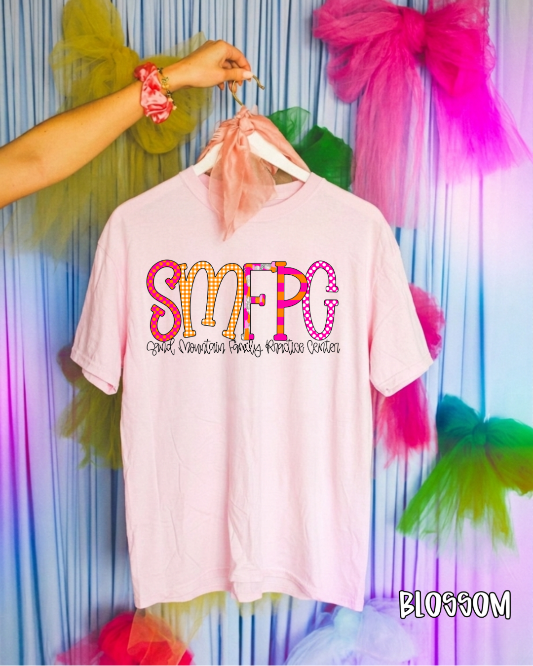 SMFPC (pink & orange mixed print)