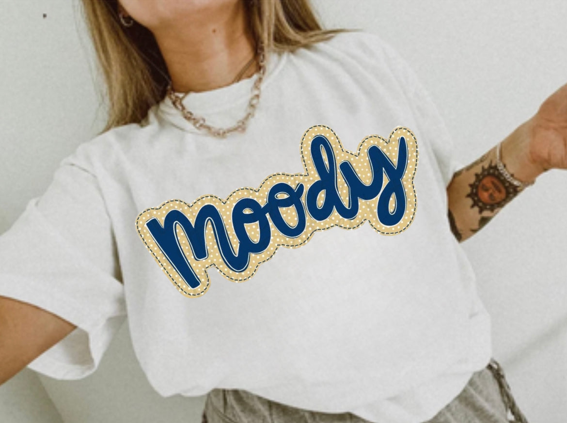 Moody polkadot Tee