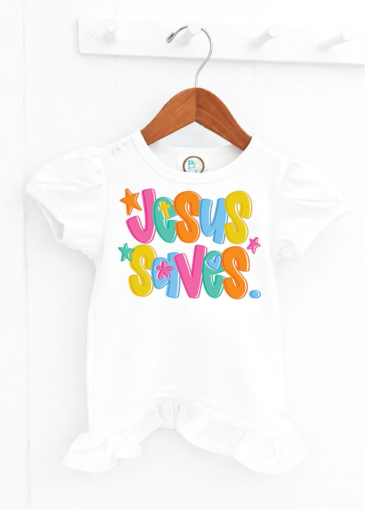 Jesus Saves (pink)